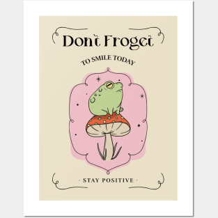 don't forget to smile today Posters and Art